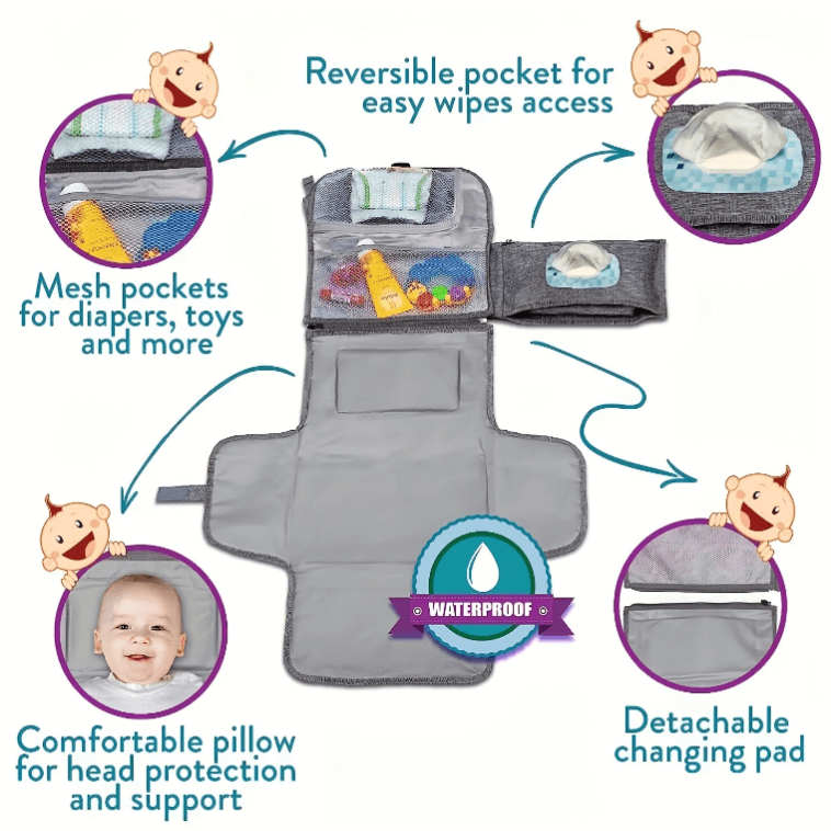 Mommy Mate™ - Portable Changing Pad