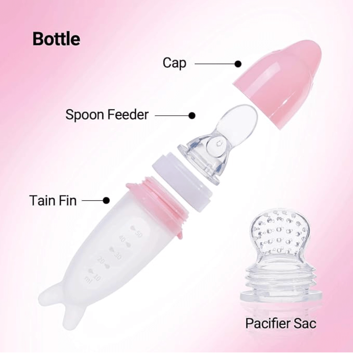 Sippy Spoon™ - Spoon Feeding Bottle